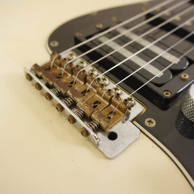 1985 Tokai Super Edition SD-40 HSS Stratocaster MIJ Olympic White image 11