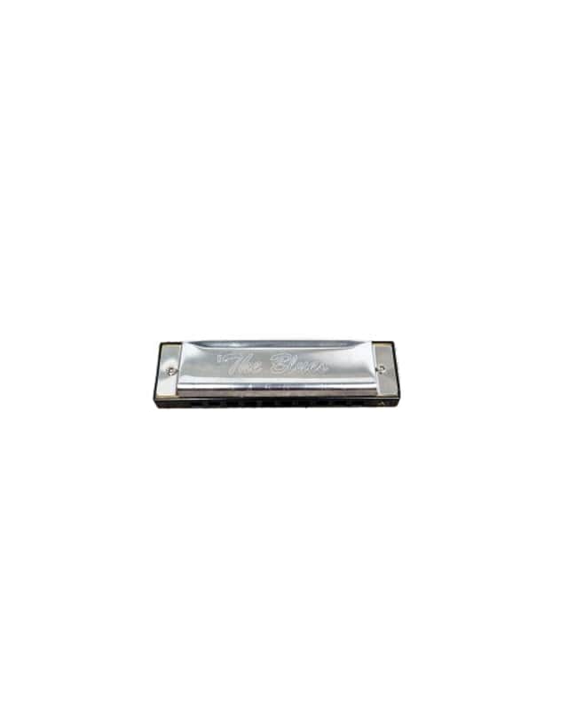 JHS The Blues Harmonica Key A - Like New w/ Hard Case image 1