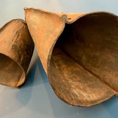 Vintage Gangkogui African Double Iron Bell - Large image 4