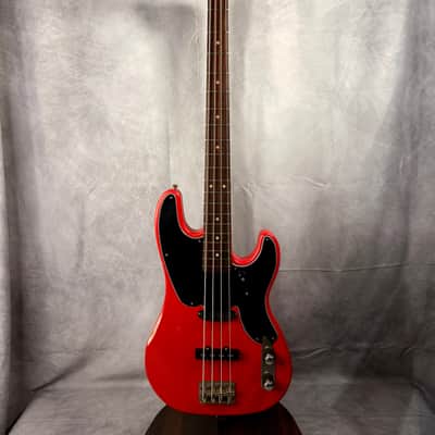 Nash Guitars PBJ-55, Light Aging, Dakota Red image 5