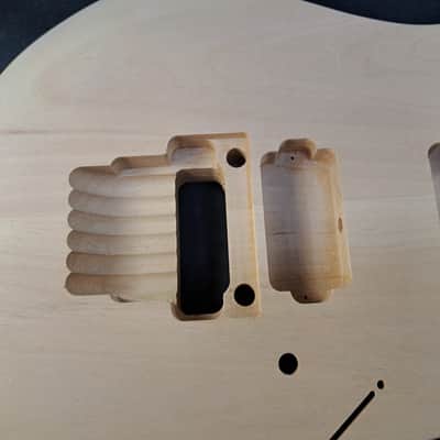 Unfinished Basswood HxH RG body fits Ibanez (tm) RG and Jem Necks J2510 image 2