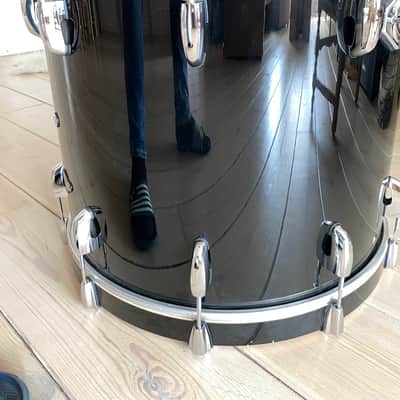 Pearl BCX-2218 Masters birch bassdrum 2015 - Piano Black Lacquer image 11