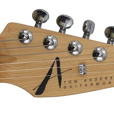 Tom Anderson Raven Dark Honey Burst RW image 5