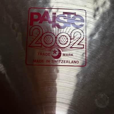 Paiste 24" 2002 John JR Robinson Swish Ride Cymbal 2010 - Present - Traditional image 3