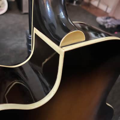 Silvertone H51 cutaway 1950s - Tobacco burst image 18