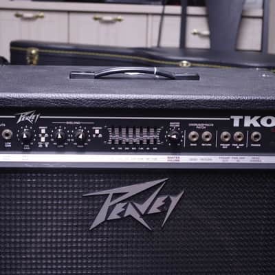 Peavey TKO 115S bass guitar combo AMP amplifier 80 watt 1x15 - rolling casters - used - LOCAL PICKUP image 3