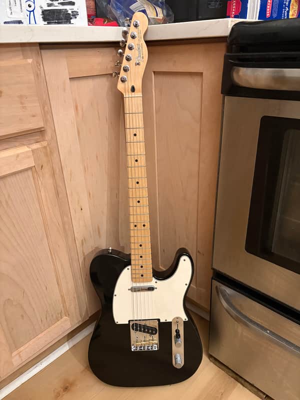 Fender Standard Mexican Telecaster 1998 - 2005 - Black Alder Alnico Tele Pickups Vintage Bridge Tuners