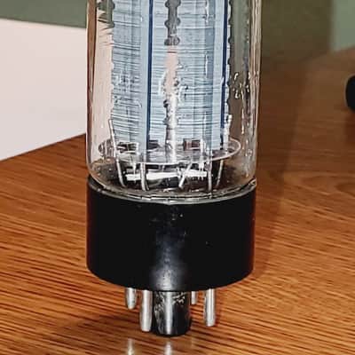 Mullard "GE" 5AR4/GZ34 f32 etched code TV-7 tested (1) tube lot image 1