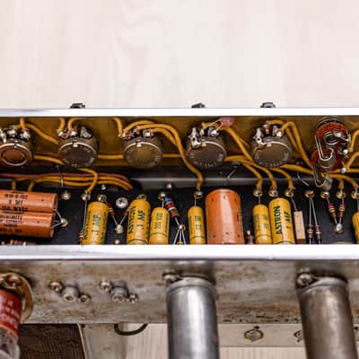 1959 Fender Tweed Twin 5F8-A High Power Vintage 2x12 Tube Amp, 100% Original Circuit, Jensen P12N image 16