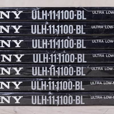 Sony ULH-11-1100-BL Recording Tape Black Ultra Low-Noise Hi-Output 1100m 36 Micron Splice-Free Polyester Base 1100BL 7X Lot Pack of 7 Sealed NOS image 10