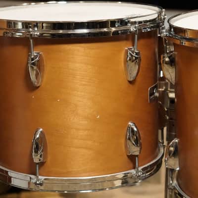 Yamaha 10/12/13/14/20" Tour Custom Drum Set - 1980s Real Wood image 22