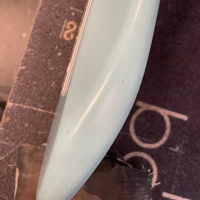 Fender  Limited Edition Cory Wong Stratocaster, Daphne Blue w/ Deluxe Molded Case, Used image 10