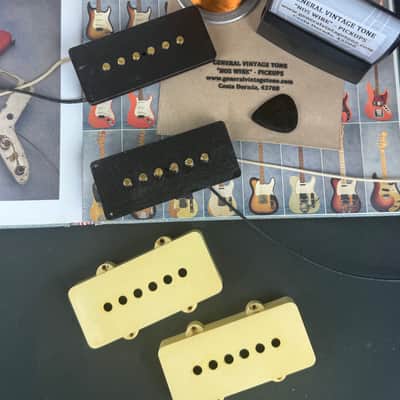 GVT®️ “ NOS Wire “ Handwound Pickup set for Jazzmaster ®️ “ Original 1955 Anaconda Heavy formvar magnet wire “ Semie Moseley . image 3