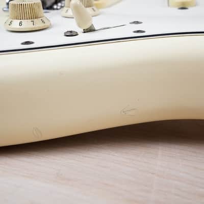 Squier SST-362 Stratocaster MIJ 1986 Vintage White Japan w/ Bag image 8