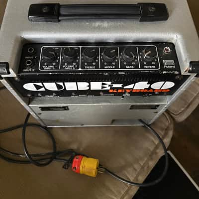 Roland  Cube Keyboard 40  1980s - silver USA image 11