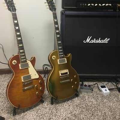 Gibson Les Paul “57” Reissue Custom Shop 1995 - Gold Top (natural wear/relic) image 15