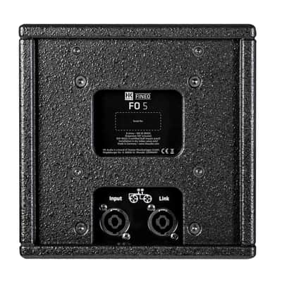 HK Audio HK FINEO-FO-5-BLK 200 Watt 5" Coaxial Speaker. Black image 2