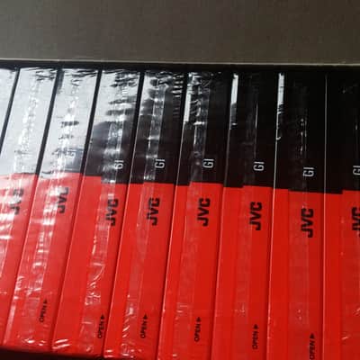 JVC GI-90 CASE OF 10 Cassette Tapes NEW SEALED image 2