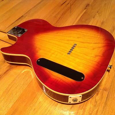 Strings & Things Custom Bluesmaster 1983 Cherry Sunburst : rare,  vintage, and unique ! image 6
