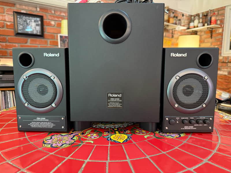 Roland DM-2100 Desktop Monitor System With SUB image 1
