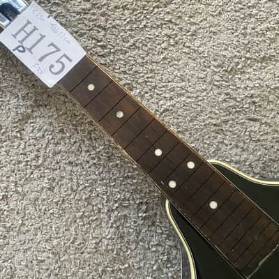 Black 8 String Mandolin Project, Spruce Top, Mahogany Body, Rosewood Fingerboard image 10