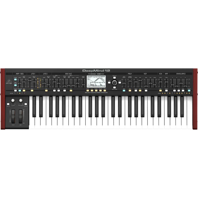 Behringer DeepMind 12 49-Key 12-Voice Analog Synthesizer image 1