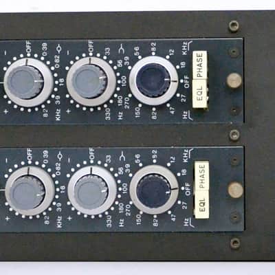 Neve 1100 VK Racked Pair #20113, 20007k (Vintage): Vintage Mic Pre/EQ image 2