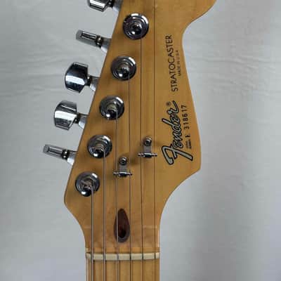 Fender Elite Stratocaster with Maple Fretboard 1983 - 1984 - Brown Sunburst image 5