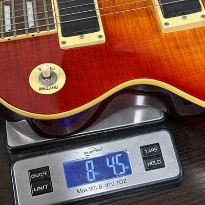 Used 2000 Epiphone Les Paul MIK w/EMGs Cherry Sunburst w/case TSU25190 image 18