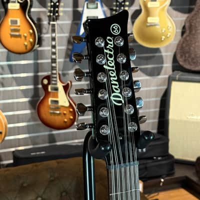 Danelectro '66-12 Transp. 3 Tone Sunburst 12-String + NEW image 5