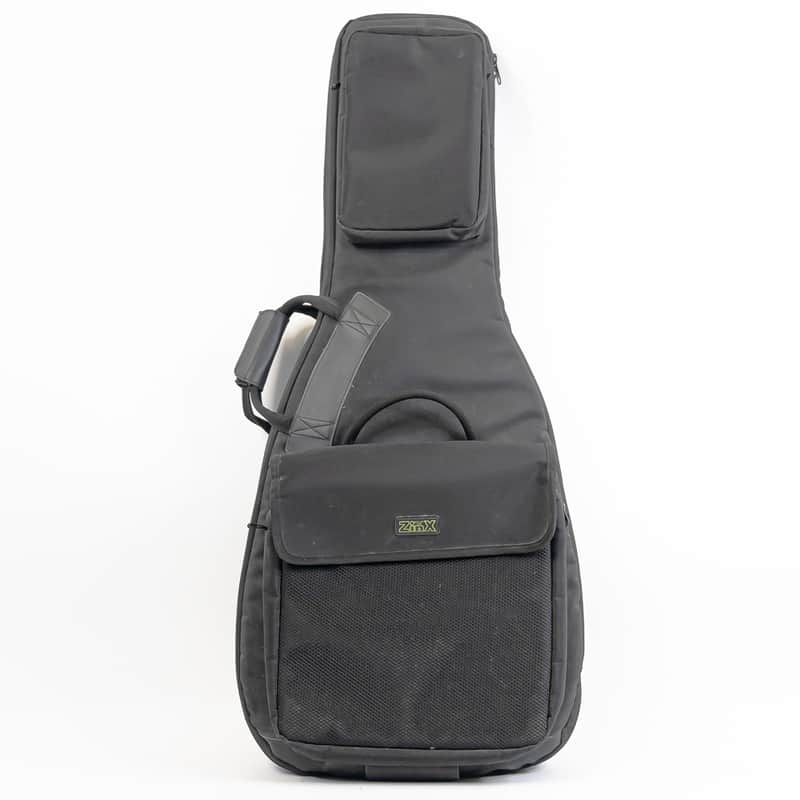 ZinX Deluxe Padded Gutiar Gigbag w/ Heavy Duty Zippers, Large Storage Pockets, Backpack Straps, Tough Exterior image 1