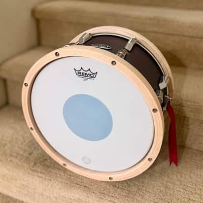 CUSTOM Pearl Modern Utility 14x8" Maple Snare Drum 2010s - Satin Brown image 5