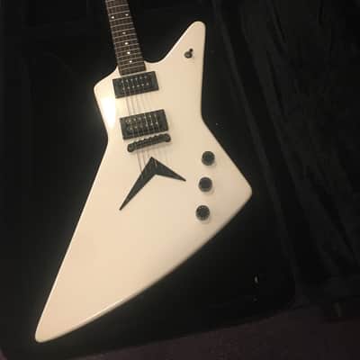 Dean Z-X EXPLORER - RARE Diamond White - Dean Hardshell Case | Reverb