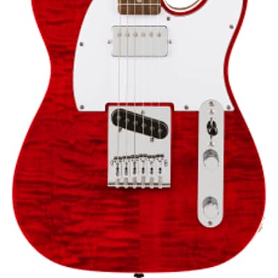 Fender Squier Affinity Series™ Telecaster® FMT SH, Crimson Red Transparent image 1