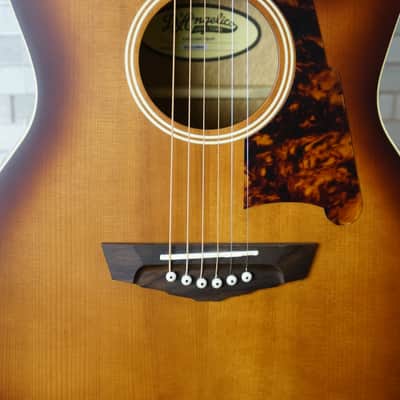 D'Angelico Premier Gramercy Grand Auditorium - Caramel Burst image 5