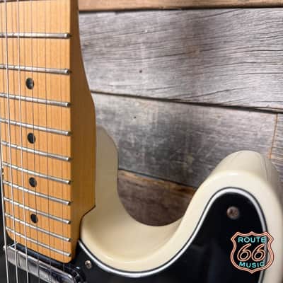 2016 Fender Deluxe Nashville Telecaster White Blonde Electric Guitar image 7