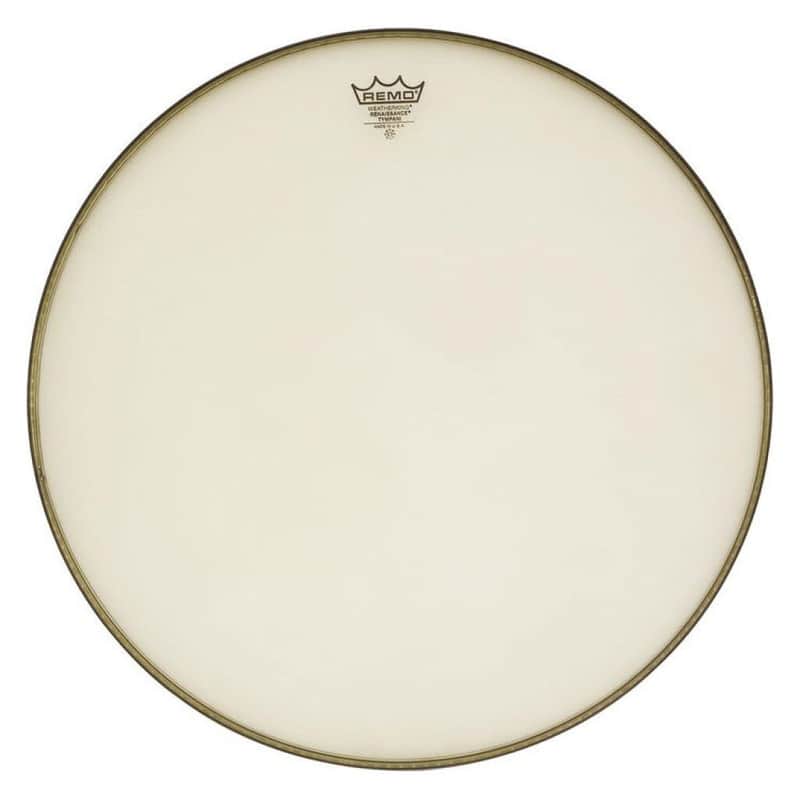 Remo Renaissance Hazy Aluminum RC-2808-RA Timpani Head - 28 1/2 inch image 1