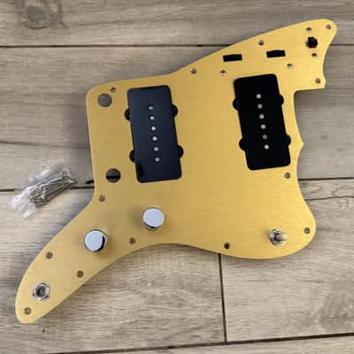 2018 Fender American 60th Anniversary '58 Jazzmaster LOADED Pickguard Anodized Gold Aluminum HOT Pickups USA 1958 1962 62 Limited Edition image 4
