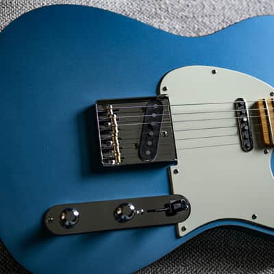 G&L ASAT Classic Alnico Lake Placid Blue with Duncan Pickups w/Gig Bag image 1