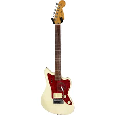Fender Japan Mini Jazzmaster JM-CHAMP 1993-1994 - Vintage White image 3