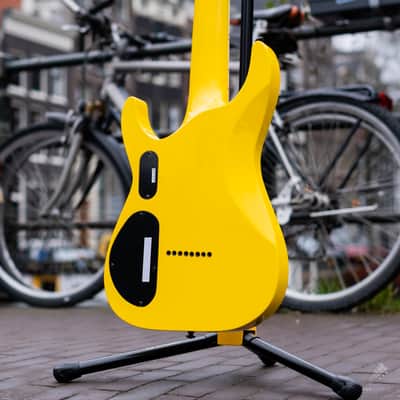 ESP LTD SC-608 Limited Edition Stephen Carpenter Signature - Chiquita Yellow image 6