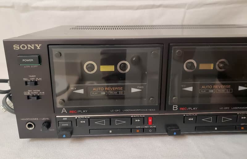 Sony TC-WR930 Dual Cassette Deck | Reverb