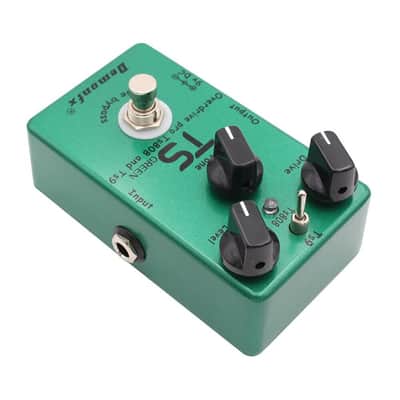 Demonfx TS Green Classic 2 in 1 Overdrive Booster Guitar Effect Pedal image 7