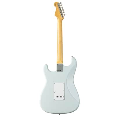 Fender Vintage Custom 1959 Stratocaster Faded Aged Sonic Blue - Electric Guitar image 3