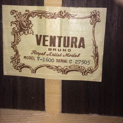 Ventura Bruno Royal Artist Model V-1600 1975 image 6