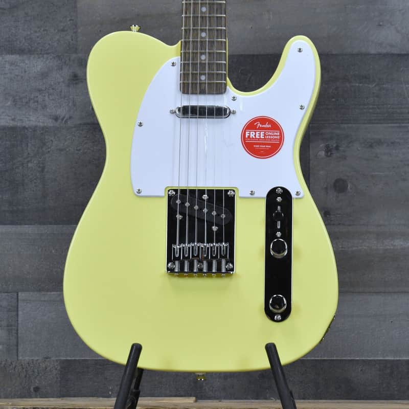 Mint Squier Sonic Telecaster - Canary Yellow image 1