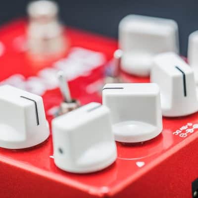 Wampler Pinnacle Deluxe V2 2022 Red image 3