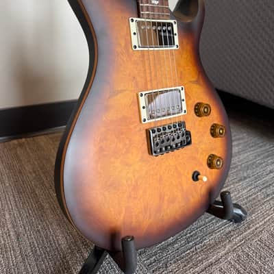 PRS SE DGT David Grissom Tremolo Signature Laurel Burl Limited Edition 2025 McCarty Tobacco Burst image 4