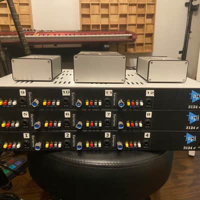 1 API 3124 + Microphone Preamplifier EXCELLENT!!! image 1