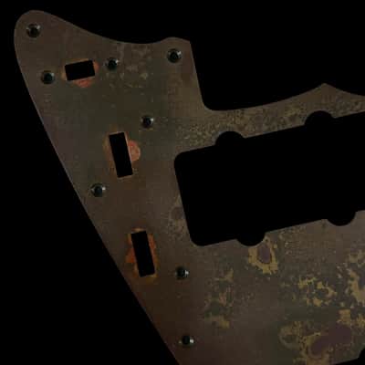 Jazzmaster Pickguard Scratchplate - USA 60s Vintage - Statuary Brass - Made-to-Order image 3